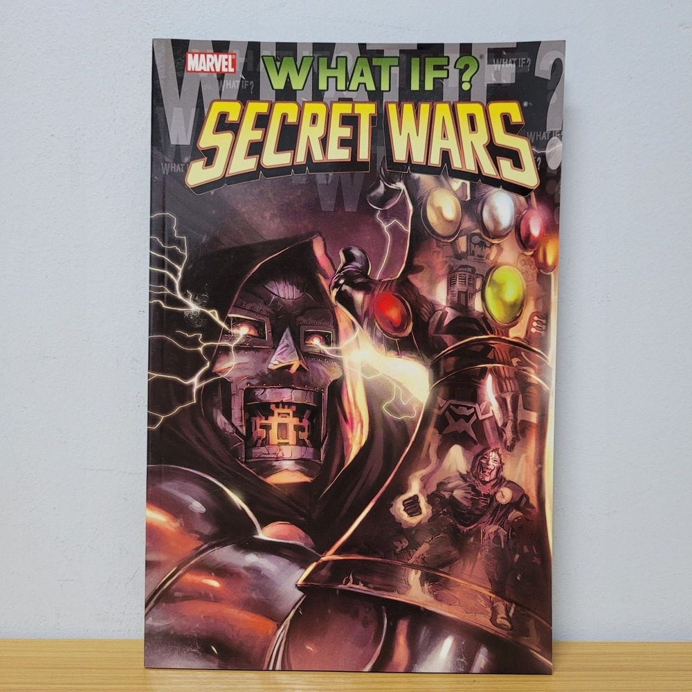 What If? Secret Wars‎ Marvel 2009 Spiderman Captain America Paperback Book Novel